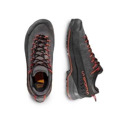 5. La Sportiva TX4 Evo GTX Zustiegsschuhe – Carbon/Tomate
