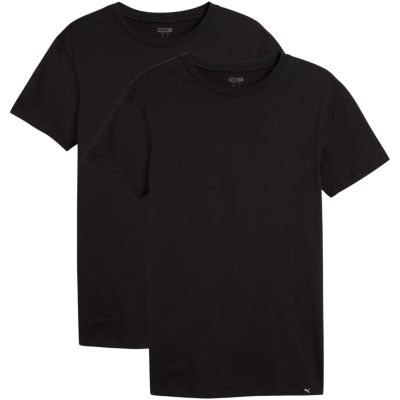 Puma Everyday Rundhals-T-Shirt 2er-Pack Schwarz 947245 01