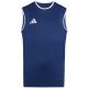 2. adidas Entrada 26 Sleeveless Jersey Kindertrikot marineblau KB3936