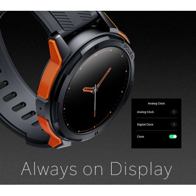 7. Herren-Smartwatch Rubicon RNCF26-1 SCHWARZ