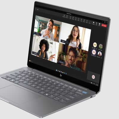 9. HP OmniBook Ultra AI PC 14-fd0003nn Ryzen AI 9 365 14" 2,2K Touchscreen 400 Nits AG 16 GB LPDDR5X SSD 1 TB Radeon 880M 9-MP-Kamera mit KI und Infrarot 68 Wh Windows 11 2 Jahre