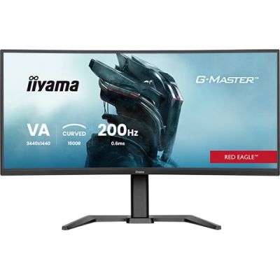 iiyama G-MASTER GCB3484WQSU-B2 34-Zoll-Profi-Gaming-Monitor (86,4 cm / 34 Zoll, 0,4 ms, VA-LCD, 3440 x 1440 Pixel, UltraWide Quad HD, Schwarz)