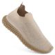 3. D&A W OLI257A beige Slip-On-Sneaker mit Strasssteinen