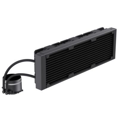 6. GameMax ICEBURG 360 INFINITY BK Computer-Kühlsystem Prozessor All-in-One Flüssigkeitskühler 12 cm Schwarz 1 Stück.