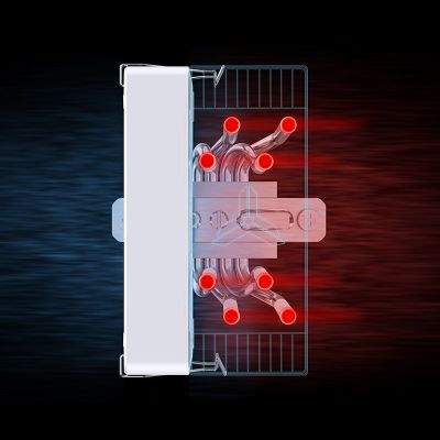 24. Jonsbo CR-1000 EVO CPU-Kühler 12cm ARGB Weiß 1 Stück.