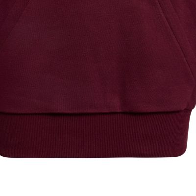 5. adidas Essentials Hoodie für Kinder, bordeauxrot KT3380