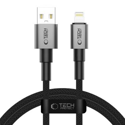 Tech-Protect UltraBoost DNA USB-A/ Lightning -Kabel 15W/2,4A 100 cm – grau
