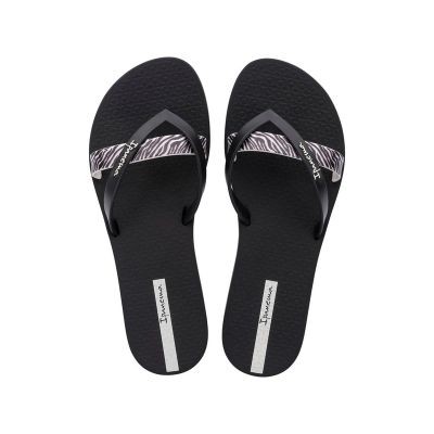 2. Ipanema Kirei Damen-Flip-Flops, modisch und bequem, schwarz für den Strand