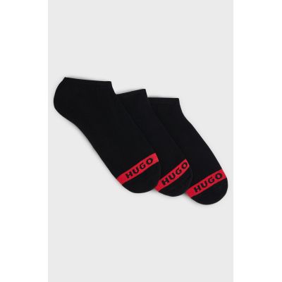 3. HUGO 3P LC lange Socken schwarz (50514916-001)