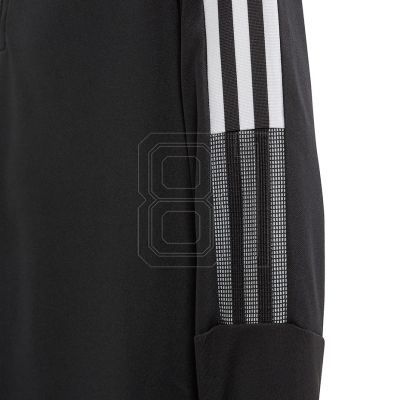 9. Adidas Tiro 21 Training Top Youth Jr Sweatshirt GM7325