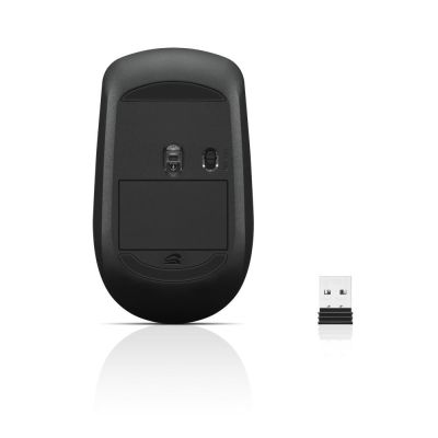 6. Lenovo 400 Kabellose Maus GY50R91293 (optisch; 1200 DPI; schwarz)