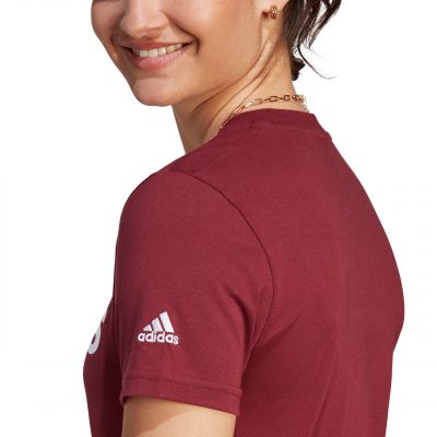 6. adidas Loungewear Essentials Slim Logo Tee W IM2829