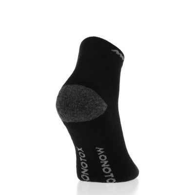 3. Monotox Basics Söckchen Active Cushion Schwarz 2er-Pack SKS20ZKWB