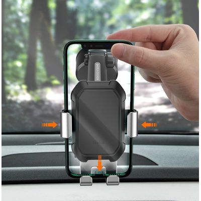 15. Baseus Auto Halter Armaturenbrett Windschutzscheibe Halterung Gravity Automatischer schwarz (SUYL-TK01)