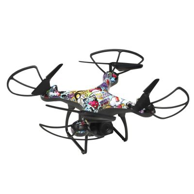 8. Denver DCH-350 Quadcopter-Drohne mit Kamera, 4 Rotoren, 1 MP, 1600 mAh, mehrfarbig