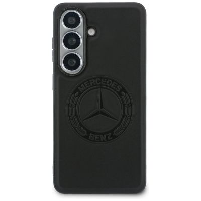 3. Mercedes Vintage Logo MagSafe Hülle für Samsung Galaxy S26 - Schwarz