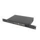 13. LANBERG Switch Rack 19" 16x 100MB PoE+/2x Combo Gigabit 250W Unmanaged RSFE-16P-2C-250