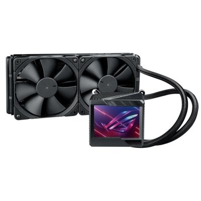 4. ASUS ROG RYUJIN II 240 Prozessor All-in-One Flüssigkeitskühler 12 cm Schwarz 1 Stück.
