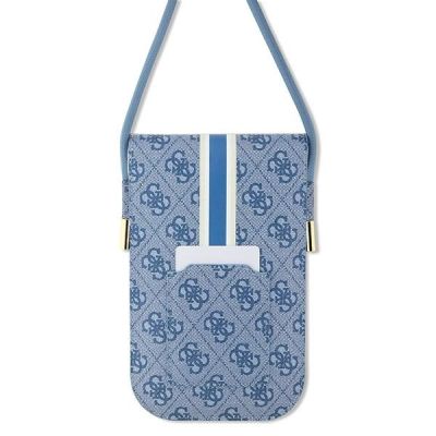 2. Guess GUOWBP4RPSB Handtasche – blaue 4G-Streifen