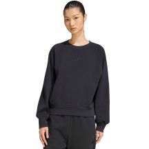 adidas Damen-Sweatshirt mit kleinem Logo, schwarz, KV7352