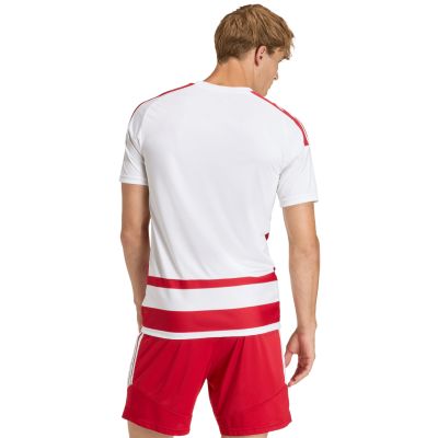 4. adidas Herren-Trikot Hooped 26 Jersey weiß-rot KF3388