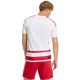 4. adidas Herren-Trikot Hooped 26 Jersey weiß-rot KF3388