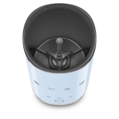 20. Smeg MFF02PBEU Milchaufschäumer/Milchwärmer, automatischer Milchaufschäumer/Milchwärmer, blau