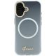 3. Guess IML Gradient Script Metal MagSafe Hülle für iPhone 17 - Weiß