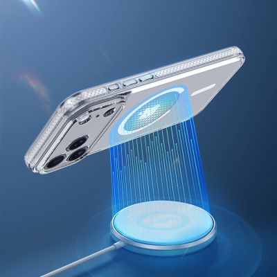 6. Dux Ducis Clin Mag Case für iPhone 17 Pro Max, kompatibel mit MagSafe, transparent