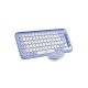 6. Logitech Pop Icon Combo Tastatur und Maus inklusive, universelle Bluetooth-QWERTZ-Tastatur, türkisch-lila, weiß