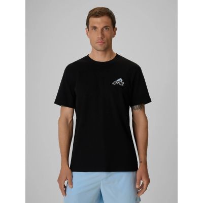 Herren-T-Shirt mit Aufdruck, regulär, Größe 4F 4FRSS26TTSHM4299-20S