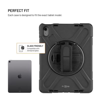 4. Fixed FIXED Rugged Tablet-Hülle für Apple iPad 10,9" (2022)/iPad 11" (2025), schwarz