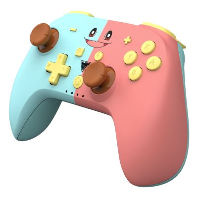 2. Dragonshock PopTop Bluetooth-Gamepad (Analog/Digital) in Blau, Rosa, Gelb und Braun für Nintendo Switch und PC