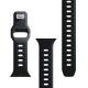 10. 3mk Silikon- Watch für Apple Watch 38/40/41 mm – Schwarz