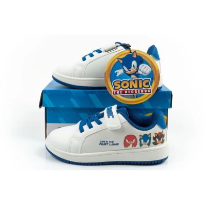 10. Leomil Kinder-Sportschuhe Sonic, leichte Sneaker mit Klettverschluss, weiß