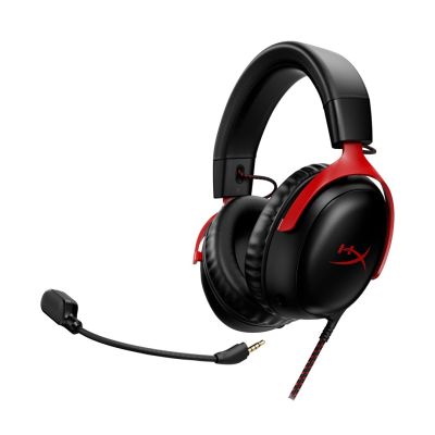 98. HyperX Cloud III Gaming-Headset in Schwarz/Rot