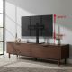 MACLEAN Universal-TV-Ständer für Schrank, Standfuß, max. 35 kg, 20 Grad drehbar, für 32-55"-Fernseher MC-132
