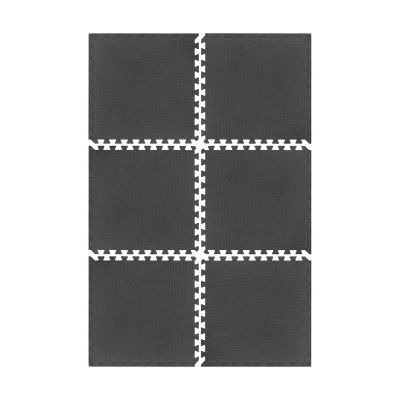 3. REBEL ACTIVE MATTE FÜR GERÄTE UND FITNESSSTUDIO 180X120CM, EVA-MATERIAL, PUZZLE 6-TEILIG RBA-3153