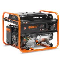 Daewoo GDA 6500 Generator, 5000 W, 30 l, Benzin, Orange/Schwarz