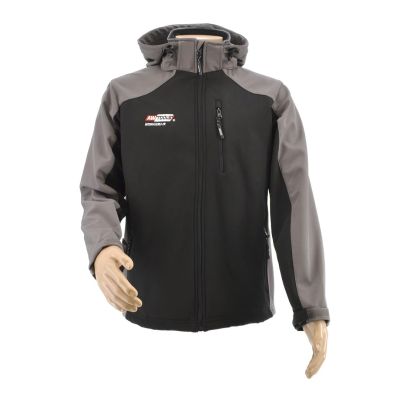 AWTOOLS Softshell-Jacke T4/ Grau-Schwarz/ Größe