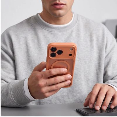 5. Tech-Protect BasicMag MagSafe Hülle für iPhone 17 Pro / 18 Pro – mattes Orange
