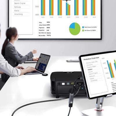 12. Wozinsky WACH-01 USB-C - HDMI 4K 60Hz Adapter - Schwarz