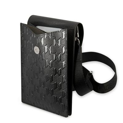3. Karl Lagerfeld Handtasche KLWBSAMSMK schwarz/schwarz Monogram Plate