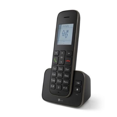 2. Telekom Sinus PA 207 Plus 1 Analog-/DECT-Telefon, Anrufername und -identifizierung, Schwarz