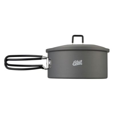 ESBIT PT1100HA Campingküchen-Behälter 1,1 l Aluminium, Schwarz