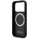 7. BMW M Carbon Tricolor Line MagSafe Case für iPhone 17 Pro - Schwarz