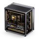 7. Jonsbo X400 PC-Gehäuse, Midi-Tower, ATX, gehärtetes Glas – grau