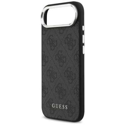 6. Guess 4G Classic Logo MagSafe Hülle für iPhone 17 Air - Schwarz
