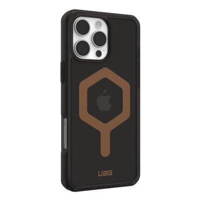 3. UAG Plyo Magsafe - Schutzhülle für iPhone 16 Pro Max, kompatibel mit MagSafe (schwarz/bronze)