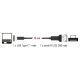 4. DeLOCK 63908 Parallelkabel Schwarz 0,15 m DB-9
